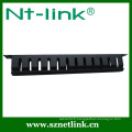 Haute qualité Netlink 19inch 2u gestionnaire de câble avec brosse